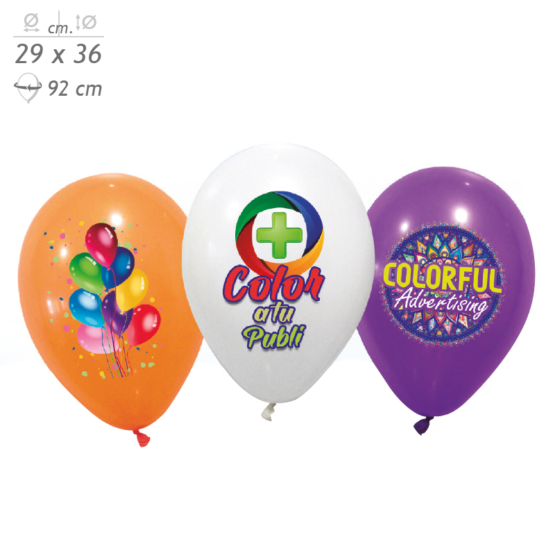 Ballon gonflable arc en ciel pas cher publicitaire