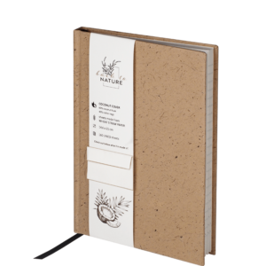 Visuel Carnet de notes recyclé en noix de coco 209734106